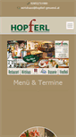 Mobile Screenshot of hopferl-gmuend.at